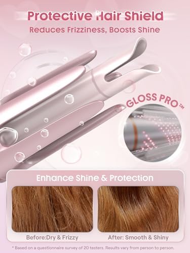 SHEGLAM Automatic Curling Iron (Pink, 1.25 inch) - Image 6