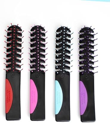 Cricket Static Free Volumizer Hair Brush - Styling, and Detangling All Hair Types, Long, Short, Thick, Thin, Curly, Straight, and Wavy, Drama Queen (Purple) - Image 5