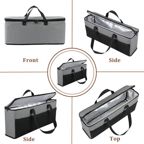 Carrying Bag for Bella 2 Slice Slim Toaster, Gray - Image 7