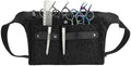 VOCOSTE Hairdresser Scissor Bag, Barber Canvas Waist Pouch, Leopard Black by VOCOSTE
