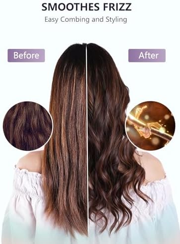 Purple Curl Defining Brush for Curly Hair – Detangling & Styling Brush for Women & Men, Defines 2A to 4C Curls, Reduces Frizz, Perfect for Wet & Dry Hair (Purple) - Image 7