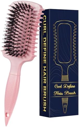 Curl Defining Brush, Curly Hair Brush Products for Effortlessly Detangling Shaping and Styling Women's Men's Curls on All Wet or Dry Hair Types, Reduces Frizz - Image 7