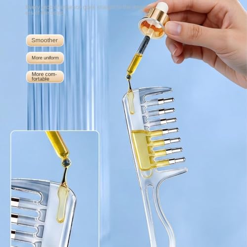 2pcs Scalp Liquid Guide Comb | Refillable Scalp Hair Oil Applicator Brush - Image 6