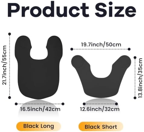 Wokyo Silicone Hair Cutting Collar, Non-slip Hair Cutting Mat Haircut Cape Catcher Neck Wrap Guard Neck Fitting Accessories - Image 2
