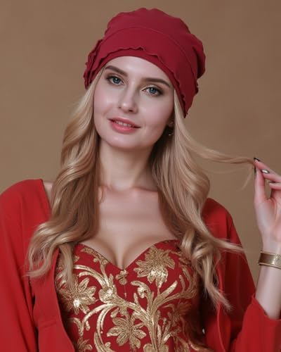 osvyo Chemo Headwear Turban Cap for Women - Cancer Beanie Hair Loss Sealed Packaging - Image 5