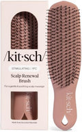 Kitsch Scalp Renewal Brush - Hairbrush Scalp Massager - Terracotta by Kitsch