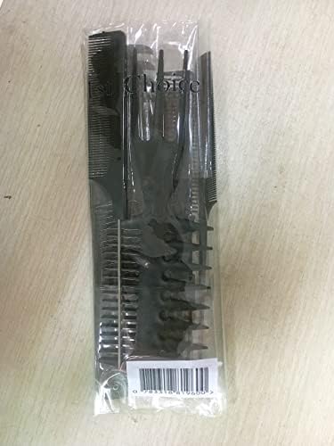 Magic 10 Piece Professional Styling Comb Set, Black - Image 4