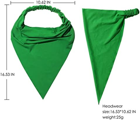 Vercret Hair Scarf Headband for Women,Boho Bandana Pretied Elastic Kerchief - Image 5