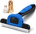 MIU COLOR Pet Grooming Brush, Deshedding Tool for Dogs & Cats, Navy Blue by MIUCOLOR