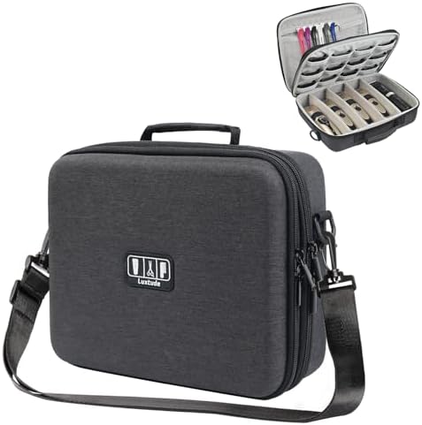 Luxtude Large Barber Case, Barber Bags for Clippers and Supplies, Large Hair Clipper Case for Travel, Clipper and Trimmer Cases, Barbers Accessories for Wahl 5Star/Hatteker/Oneisal/Andis Grooming - Image 6