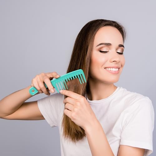 HYOUJIN 2 Pcs Large Wide Tooth Comb Detangling for Curly,Wet,Dry Hair - Image 4