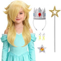 Mildiso 6pcs Girls Blonde Princess Costume Wig Kids Cosplay Halloween M136 by Mildiso