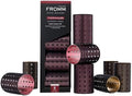 Fromm Thermalux Aluminum Core Professional Hair Rollers, 2" & 2.5", 8-Pack by Fromm