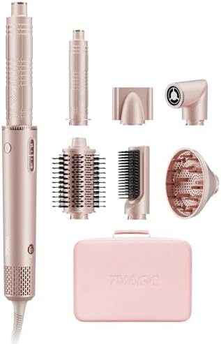 7MAGIC 7-in-1 Air Multi-Styler & Hair Dryer Brush with Auto-Wrap Curlers by 7MAGICSevenMagicOneSmartLife