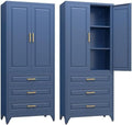 SteeLoong 75" Metal Storage Cabinet with Doors and 2 Adjustable Shelves by Steeloong