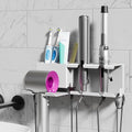 BOIVSHI Hair Dryer Holder Wall Mounted, White by BOIVSHI