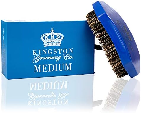 Kingston Grooming Co Medium 360 Wave Brush for Men - Image 3