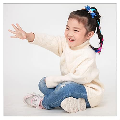 5- Colored Hair Clips For Girls Hair Extensions For Kids - Image 6