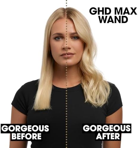 ghd Chronos Curve Max Wand, 1.5" Barrel, Black - Image 4