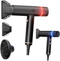 Professional Ionic Hair Dryer with Diffuser,150000 RPM High-Speed Ionic Low Noise Blow Dryer, Powerful 1600 Watt Motor for Fast Drying and Straight & Wavy Hair, Lightweight by TressesTouch