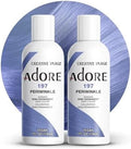 Adore Semi Permanent Hair Color, 197 Periwinkle, 4 Fl Oz (2 Pack) by Adore