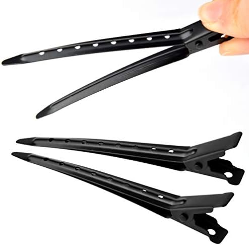Bantoye 24 Packs Duck Bill Clips 3.35 Inch Metal Alligator Clip, Black - Image 5