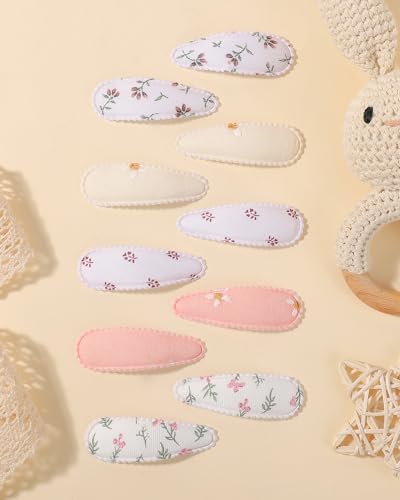 doboi Toddler Hair Clips for Girls Baby Barrettes-20PCS Butterfly Floral - Image 5
