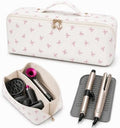 Hair Tool Travel Bag With Heat Resistant Mat, Large Capacity Hot Tool Bag & Hair Tool Organizer Bag for Curling Iron, Flat Iron, Hair Dryer, Hair Accessories Organizer, Travel Essentials for Women by Unknown