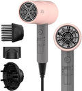 AINA Diffuser Hair Dryer,Comb Full-Featured Blow Dryer 110V(Misty Blush) by Aina