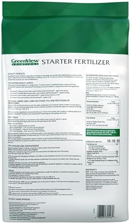 GreenView Solutions Starter Fertilizer, Lawn Fertilizer, 48 lb Bag - Image 2