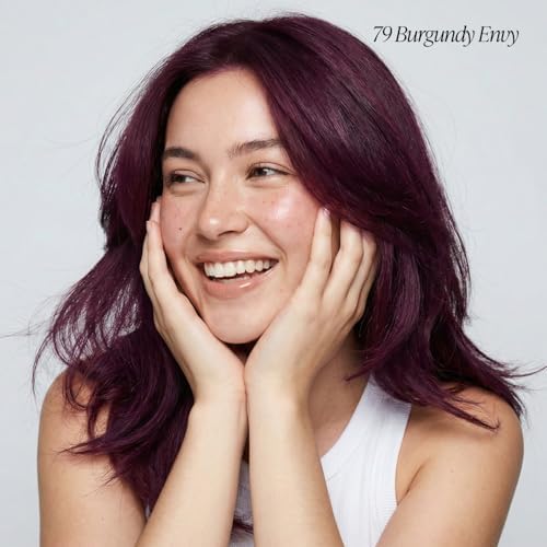 Adore Semi Permanent Hair Color, 079 Burgundy Envy, 4 Fl Oz (2 Pack) - Image 2