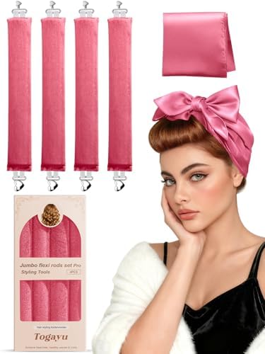 Heatless Curls Overnight Set for Long Hair, No Damage Hair by TogayuSelected