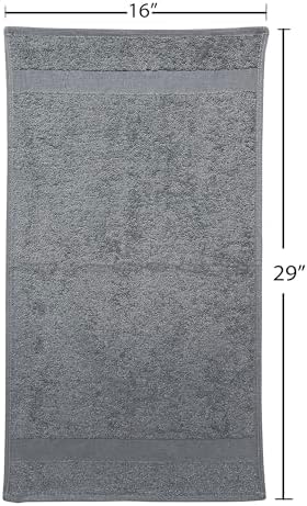 Fromm ColorSafe 100% Cotton Bleach Proof Salon Hair Towels for Hairstylists, Barbers, Spa, Gym in Grey, 16" by 29", 6 Count Absorbent Stain Resistant Towels for Drying Curly, Long, Wavy Hair - Image 5