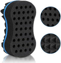 Hair Sponge for Curls, Small Holes Hair Sponges for Men Curls, Curling Sponge for Men Double-sided, Hair Sponges for Natural Hair Women, Twist Brush, Hair Twist Tool 1Pcs by SUPAZE