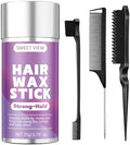 SWEET VIEW Hair Wax Stick & Slick Back Brush by SWEETVIEW