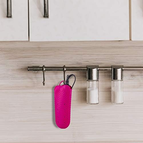 ZAXOP Silicone Heat Resistant Holder Mat Pouch for Flat Iron,Curling Iron,Hot Hair Tools(Hotpink) - Image 7