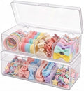 JessLab Hair Accessories Organizer for Girls Bows, Hair Clip, 4 Compartment by JessLab