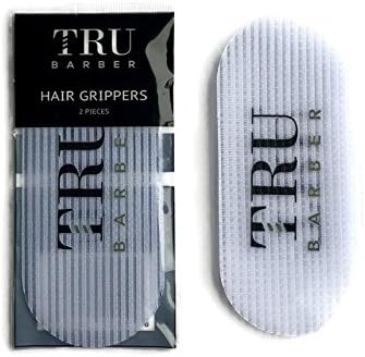 TRU BARBER HAIR GRIPPERS 3 COLORS BUNDLE PACK 6 PCS for Men and Women - Salon and Barber, Hair Clips for Styling, Hair holder Grips (Red/White/Blue) - Image 4