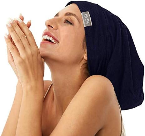 Beanie Sleep Hats Bonnet for Women Girls Curly Frizzy Hair Cover - Image 3