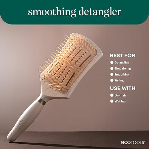 EcoTools Better Brush Smooth Paddle Brush, 1 Count (Pack of 12) - Image 3