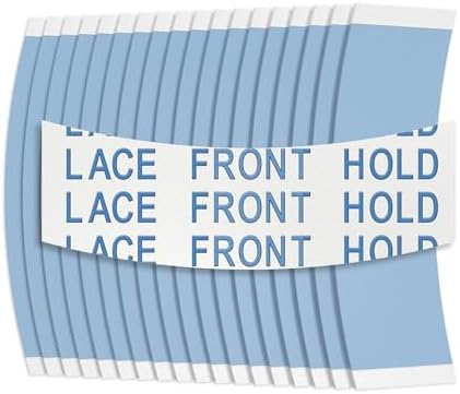 Sunshine Tape Blue Liner Lace Front Hold Wig Tape, Back Curve (36 pcs) - Image 2