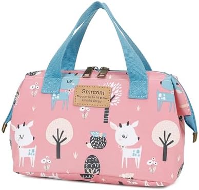 Makeup Bag Cosmetic Bag For Women Girl Travel Makeup Bag Toilet Bag Zipper Organizer Bag Waterproof by Smrcom