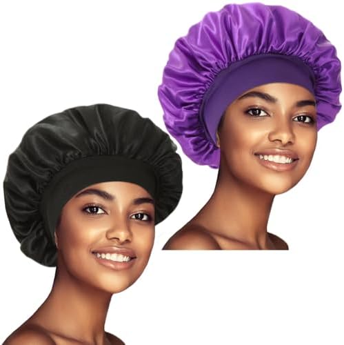 Satin Bonnet Silk Hair Bonnet for Sleeping, Bonnets for Women by PHILIGHTS
