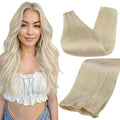 Full Shine Genius Weft Hair Extensions Human Hair Sew In 22 Inch 80g by FullShine