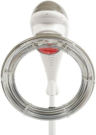 DNYSYSJ Stand Hair Dryer, Orbiting Rotating Hair Processor, Professional Infrared Stand Hair Dryer with Adjustable Temperature and Height, Grey - Image 7
