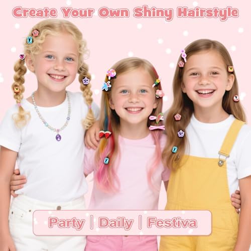 Dreamon Hair Gem Stamper Kit with Automatic Braider, Girl Gift for Age 3-12 - Image 6