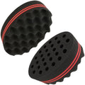 Hair Twist Sponge – Double-Sided Barber Tool for Afro Coils, Dreads, Curls & Waves, Unisex Styling for Short or Long Hair (1 Pack) by Unknown