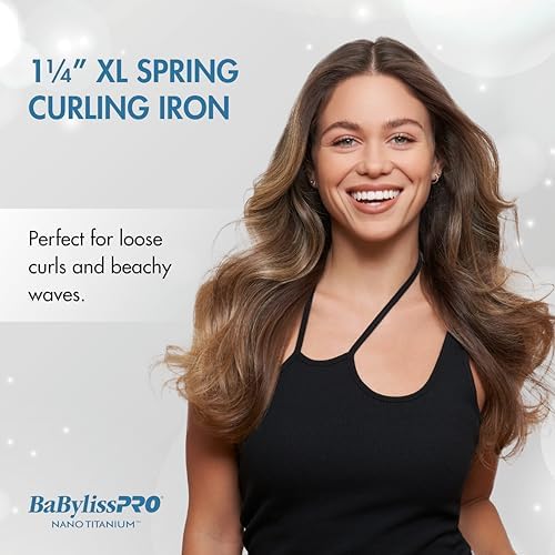 BabylissPRO Nano Titanium Professional Curling Iron with Extended/Long Barrel Perfect for Longer Hair - Image 2