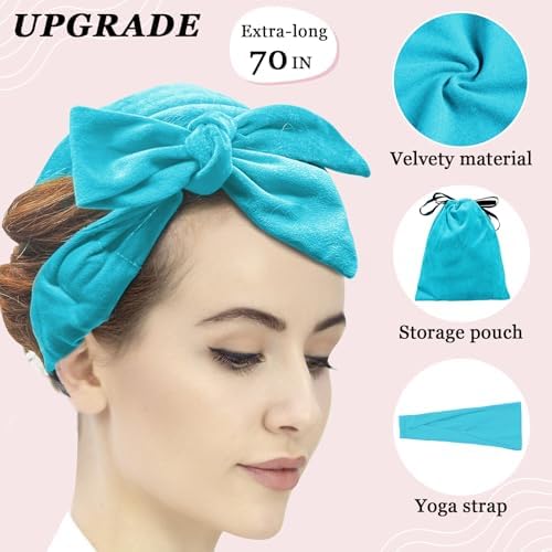 ZILAMPU Heatless Curls Overnight 70" No Heat Hair Curlers to Sleep In - Image 2