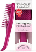 Tangle Teezer Ultimate Detangler Mini Hair Brush, Electric Raspberry by TangleTeezer